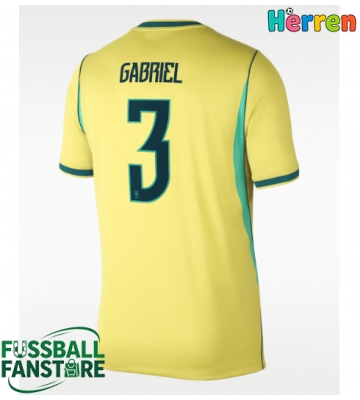 Brasilien Gabriel Magalhaes #3 Replik Heimtrikot WM 2026 Kurzarm